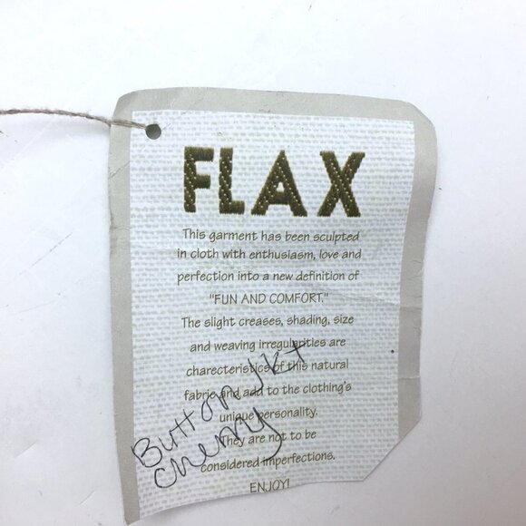 NEW Flax Women's Linen Jacket Shirt Button Front Lightweight Shacket Small - Picture 7 of 11